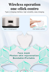 Photon LED Light Therapy Face Mask